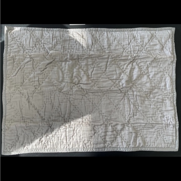 Hotel Collection Cotton/Silk Standard Pillowsham Quilted - Picture 5 of 8